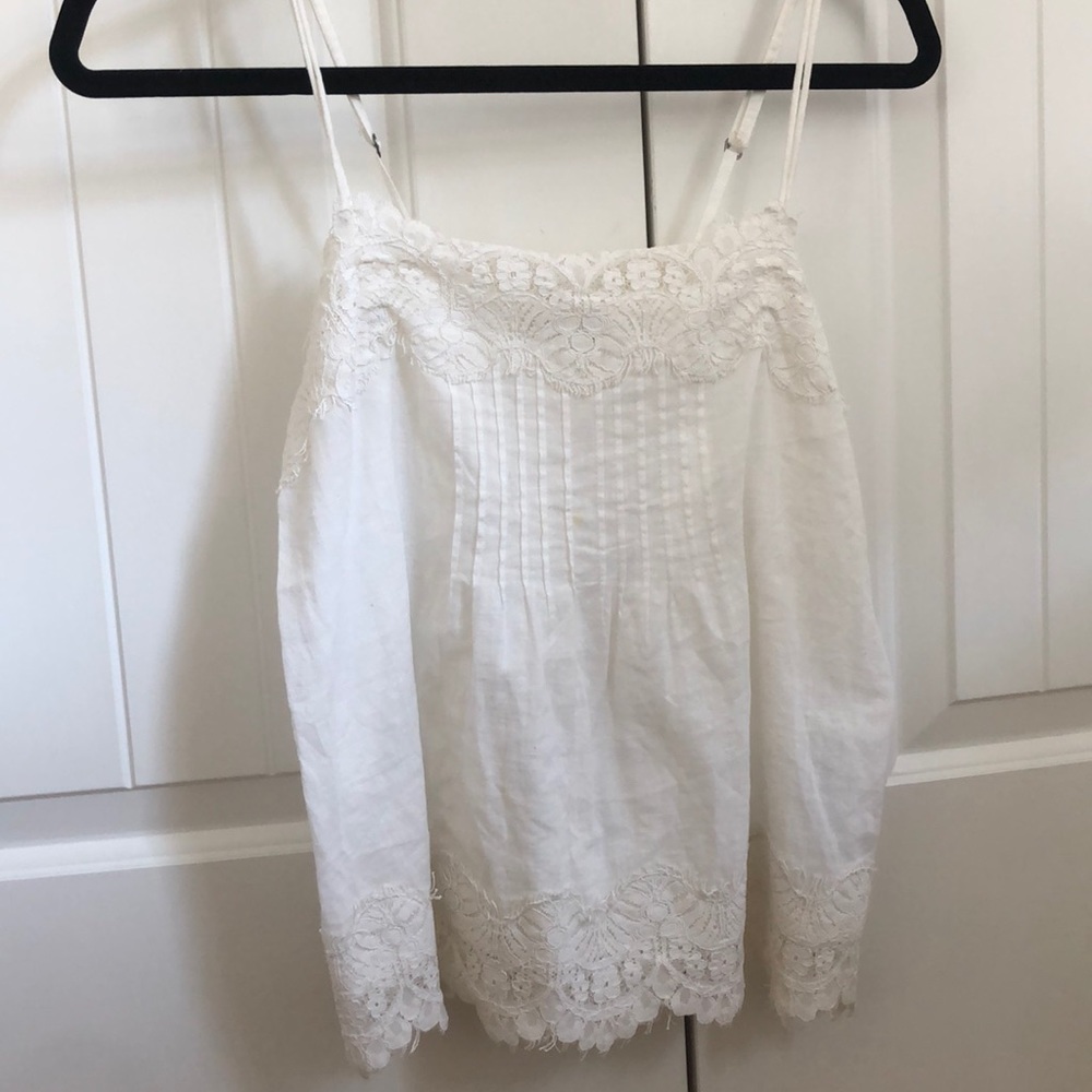 White tank top